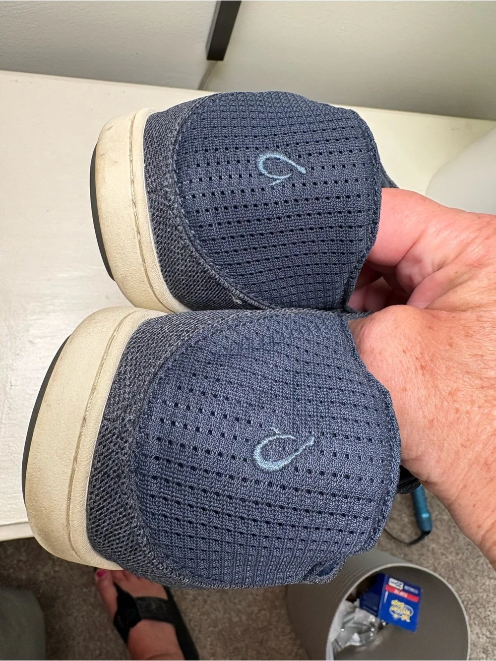 Olukai Nohea Moku No Tie Boat Shoe. Size 11.